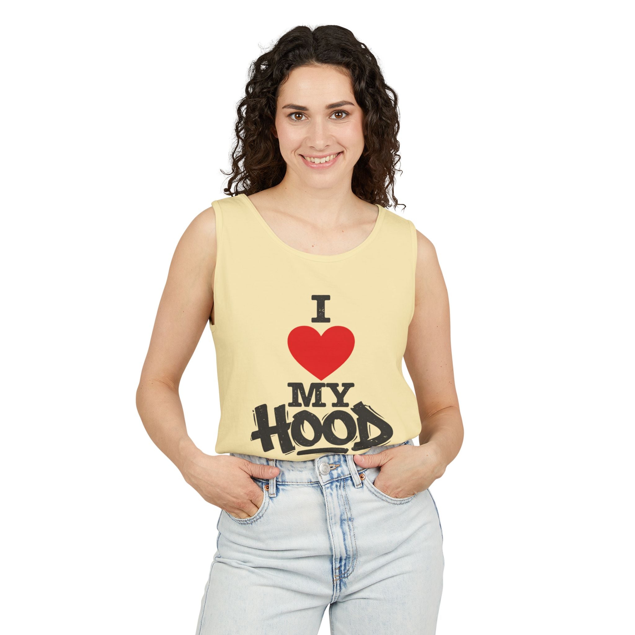 I Heart My Hood Tank Top — Urban Love Graphic Tank