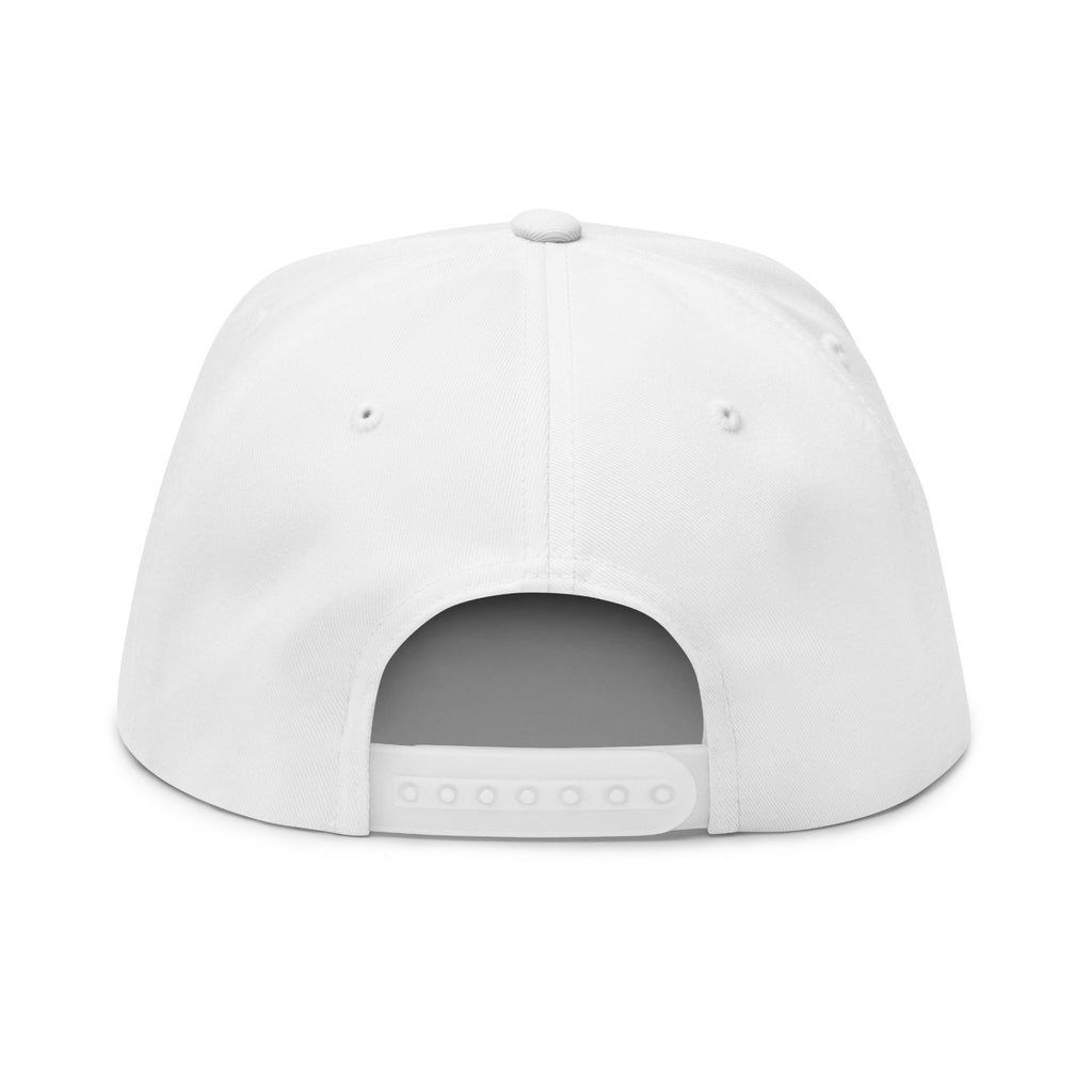 I Heart My Hood Embroidered Flat Bill Cap