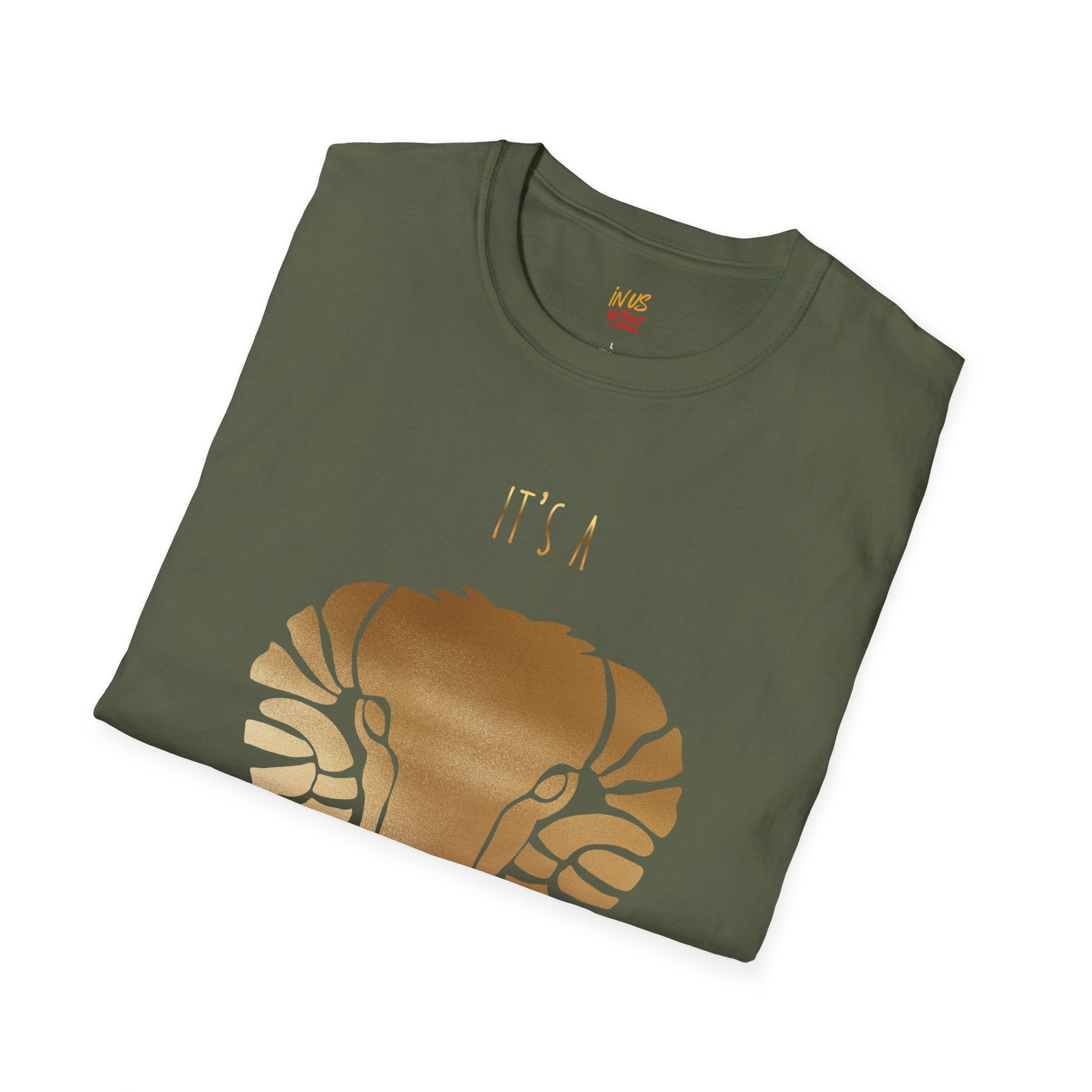 USWE Aries Zodiac T-Shirt – Gold Ram Astrology Tee (It’s a Aries)