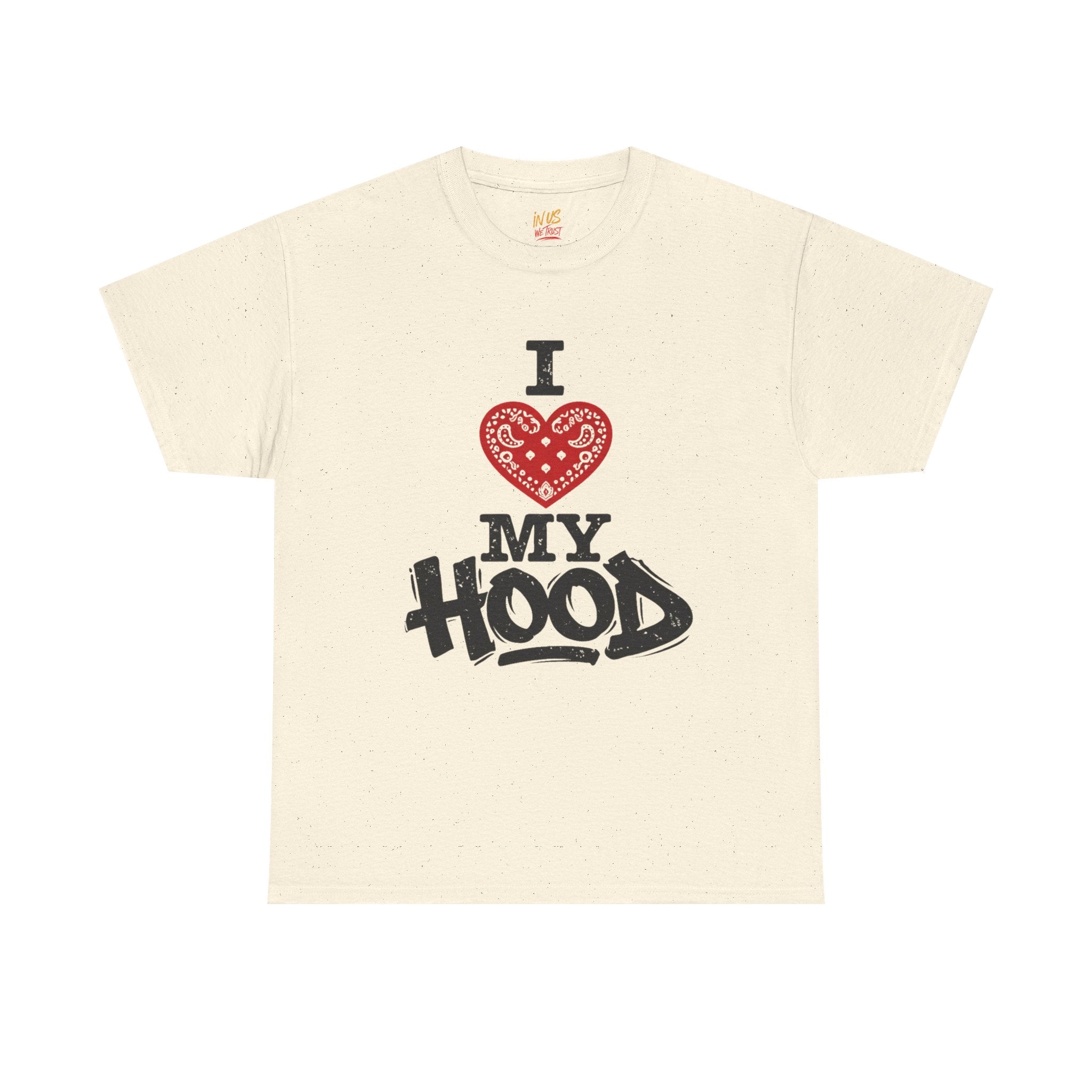 I Heart My Hood Red PaisleyT-Shirt — USWE Grafitti