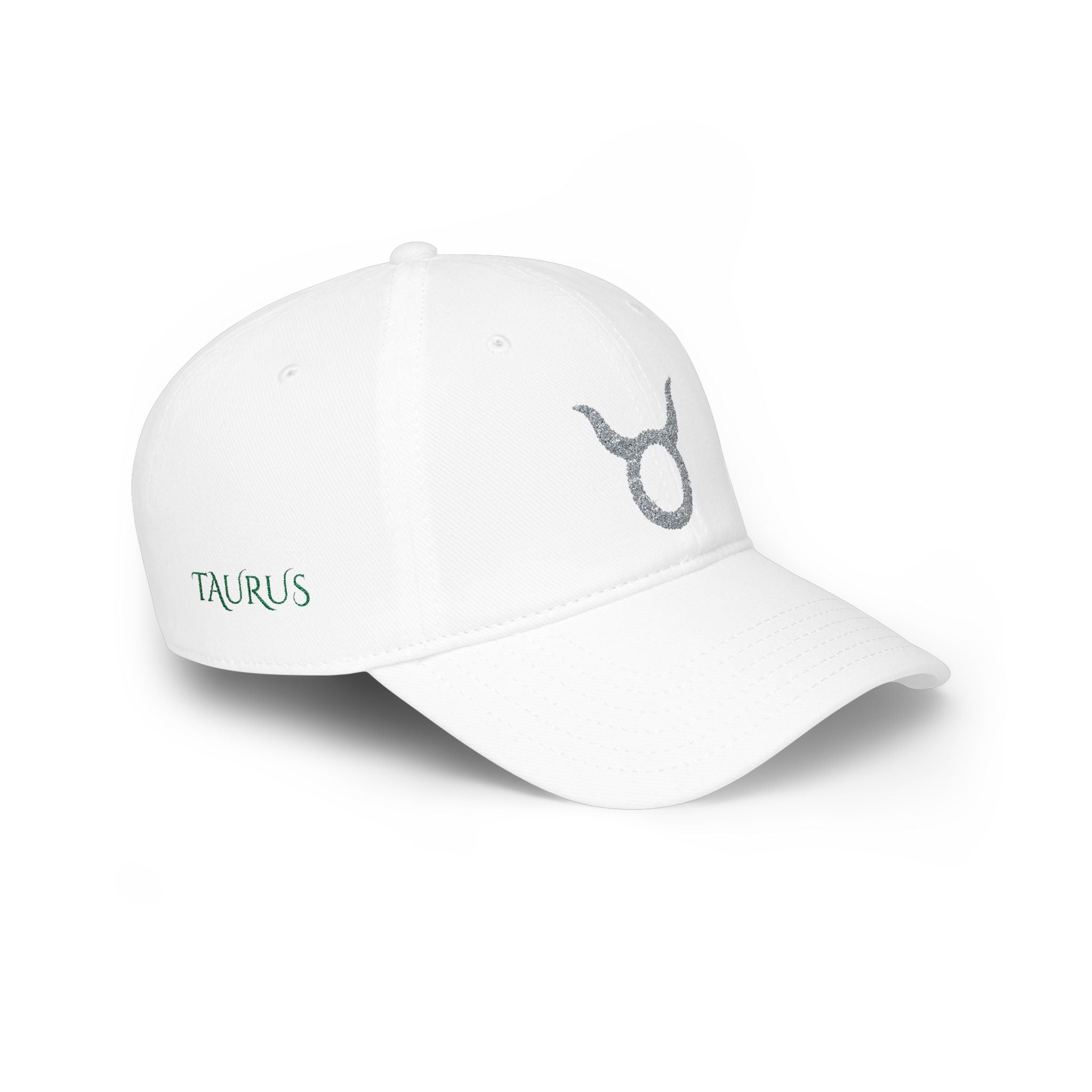 USWE Ecliptik Taurus Zodiac Baseball Cap — Glitter Bull Symbol Low-Profile Hat
