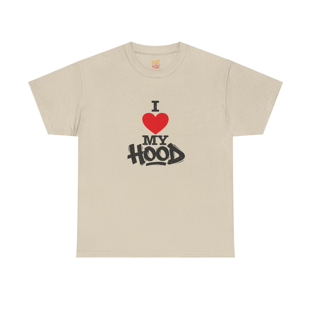 I Heart My Hood T-Shirt Blk Txt— USWE Grafitti
