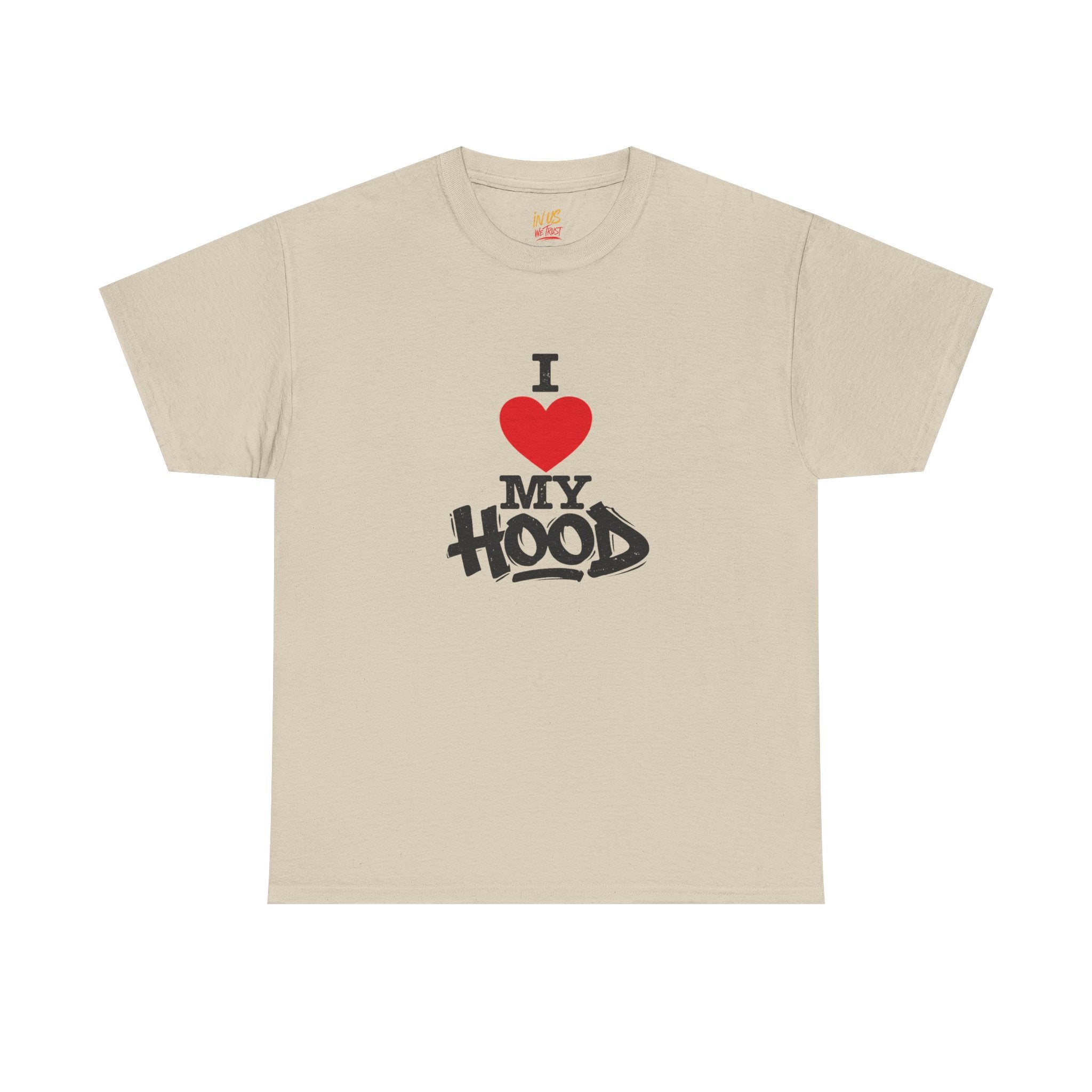 I Heart My Hood T-Shirt Blk Txt— USWE Grafitti