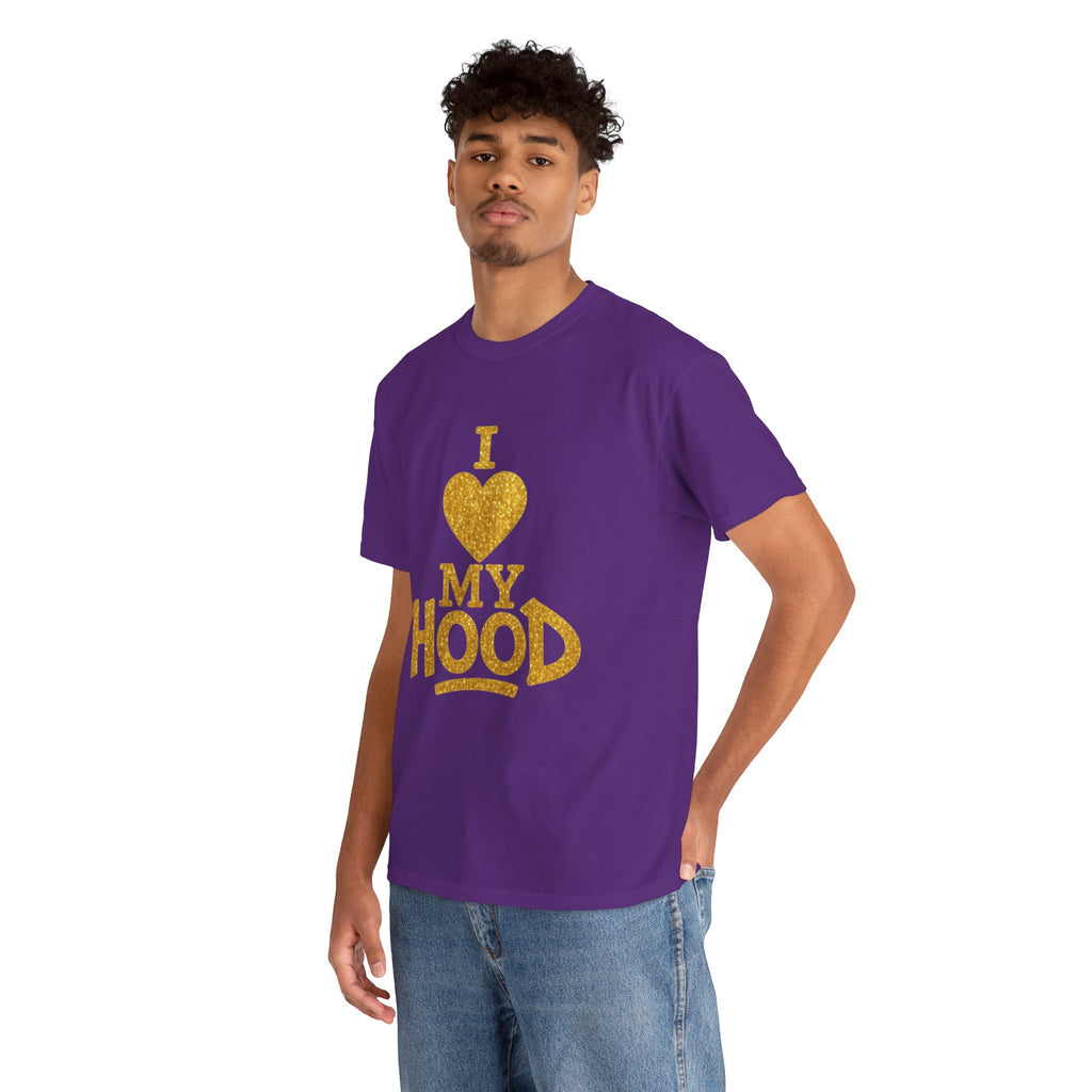 I Heart My Hood T-Shirt — USWE Graffiti Gold