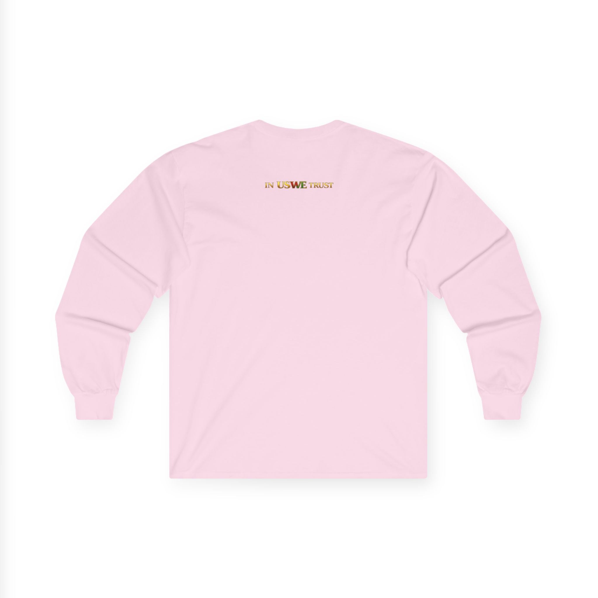 In USWE Trust Coin Graphic Long Sleeve Tee | Vintage Token Design
