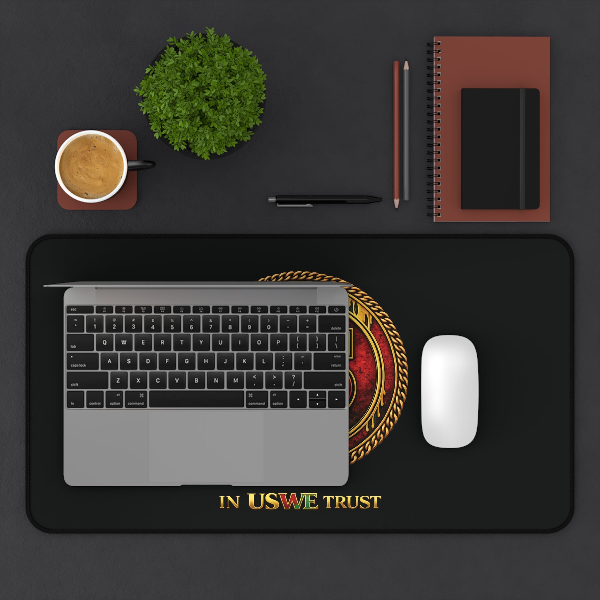 In US We Trust Unity Seal Emblem Desk Mat |