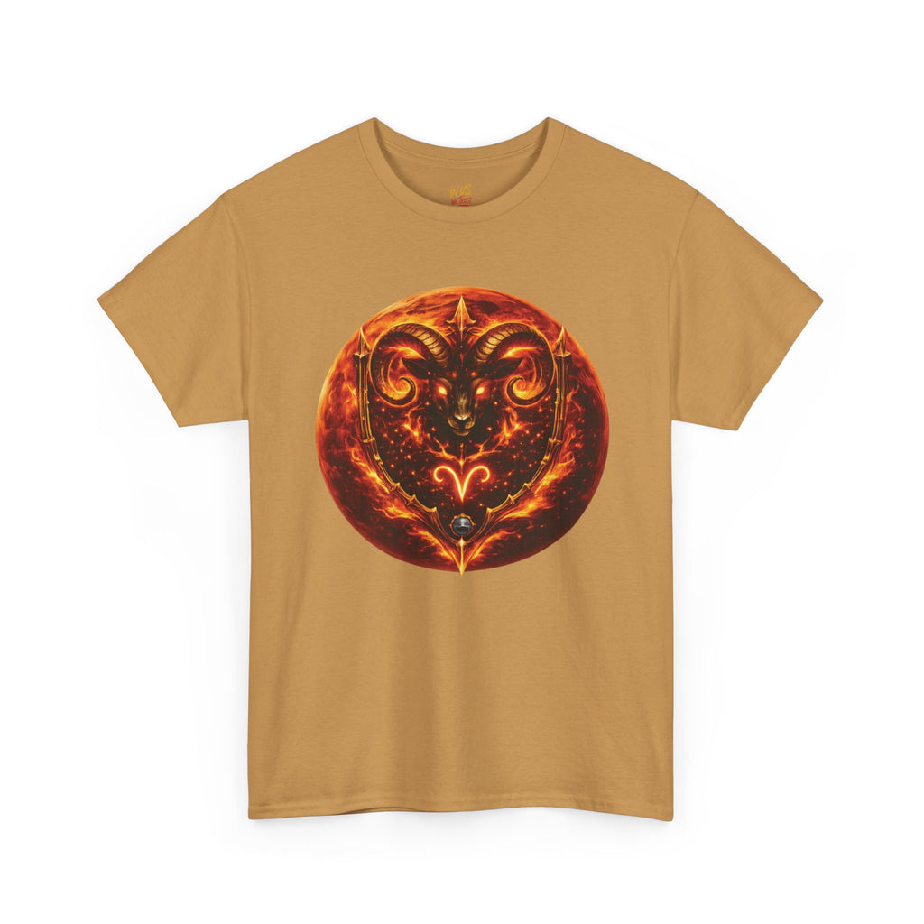 USWE Fiery Aries Ram Graphic Tee | Zodiac Astrology Shirt