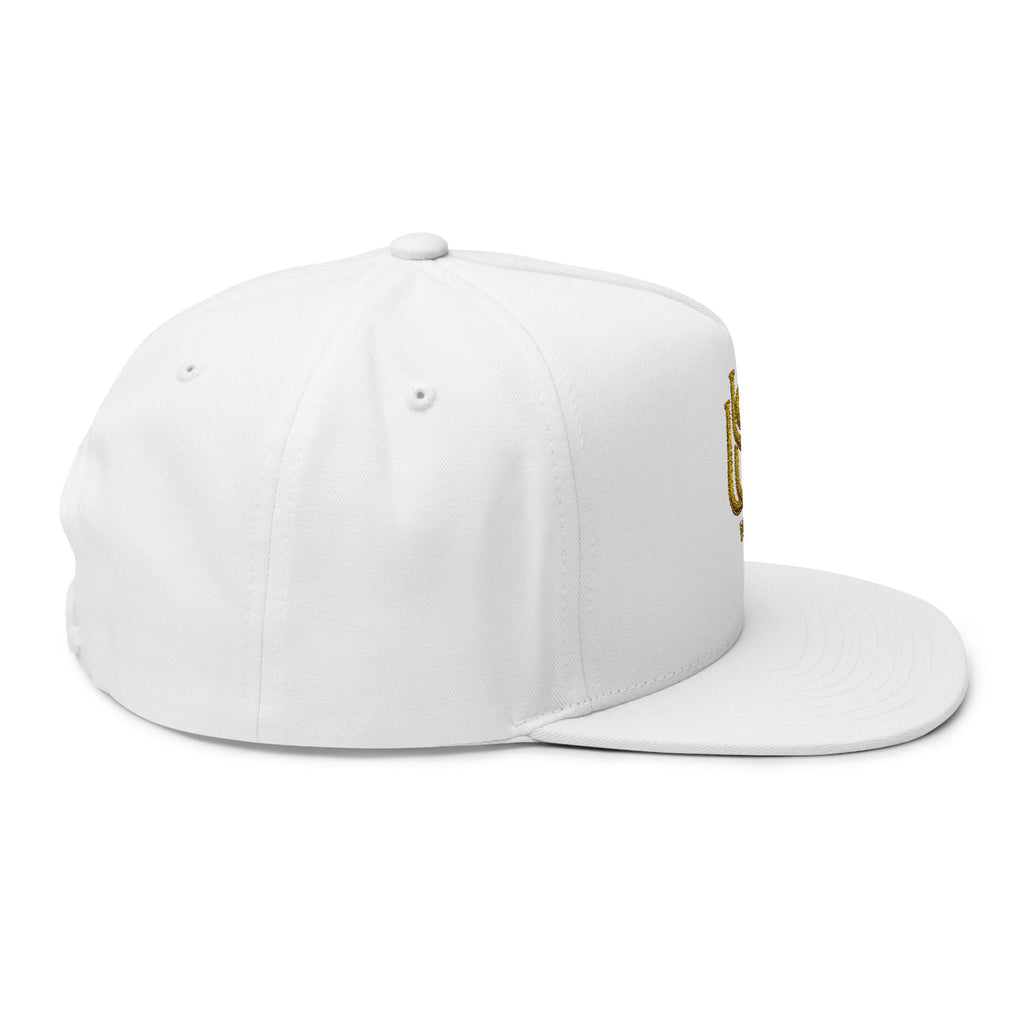 IN USWE Trust Sovereign embroidered flat bill cap | patriotic snapback
