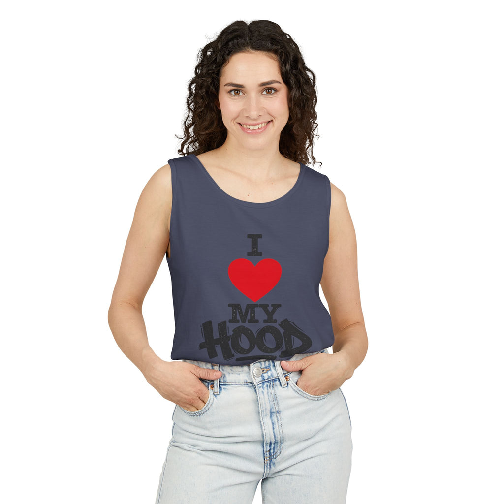 I Heart My Hood Tank Top — Urban Love Graphic Tank