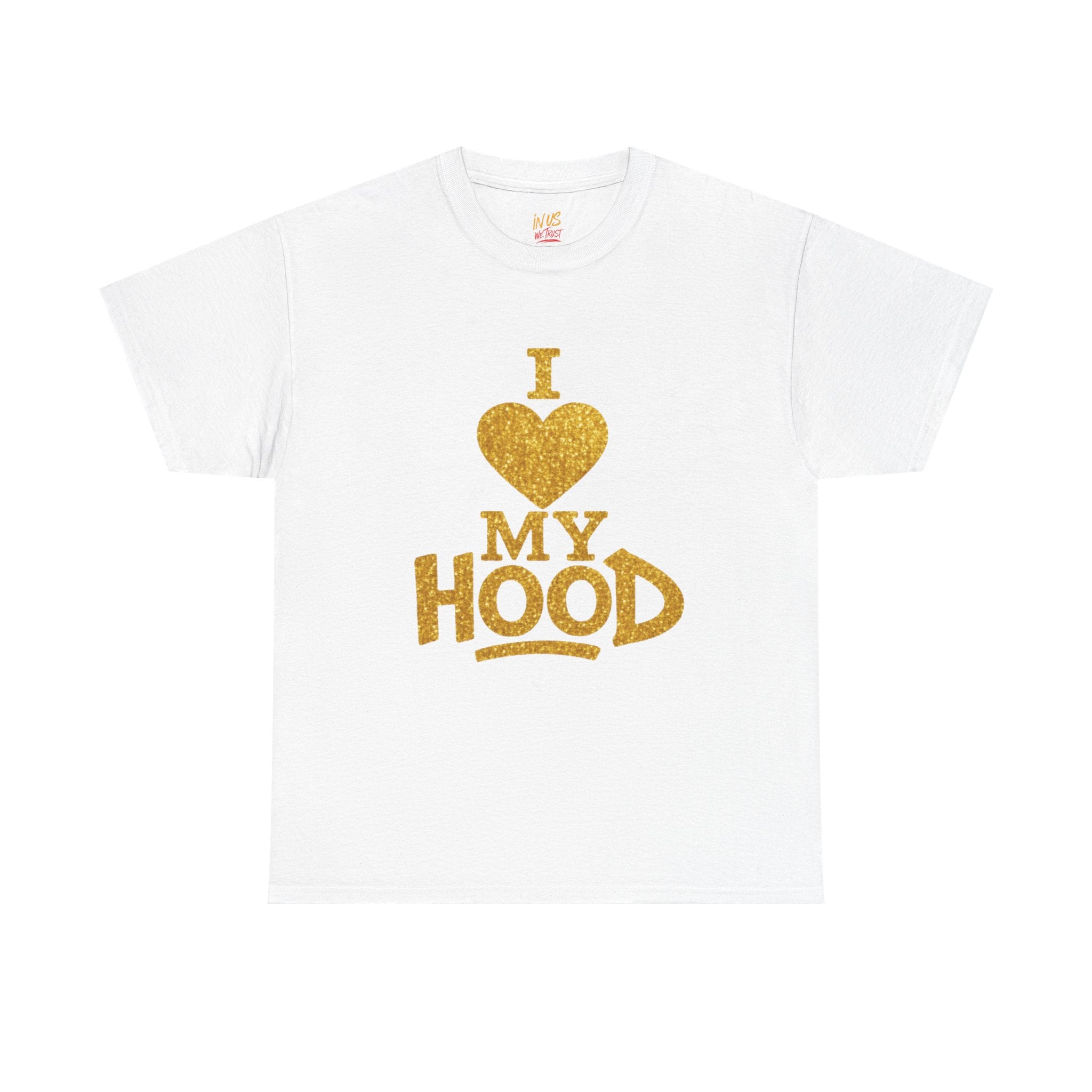 I Heart My Hood T-Shirt — USWE Graffiti Gold