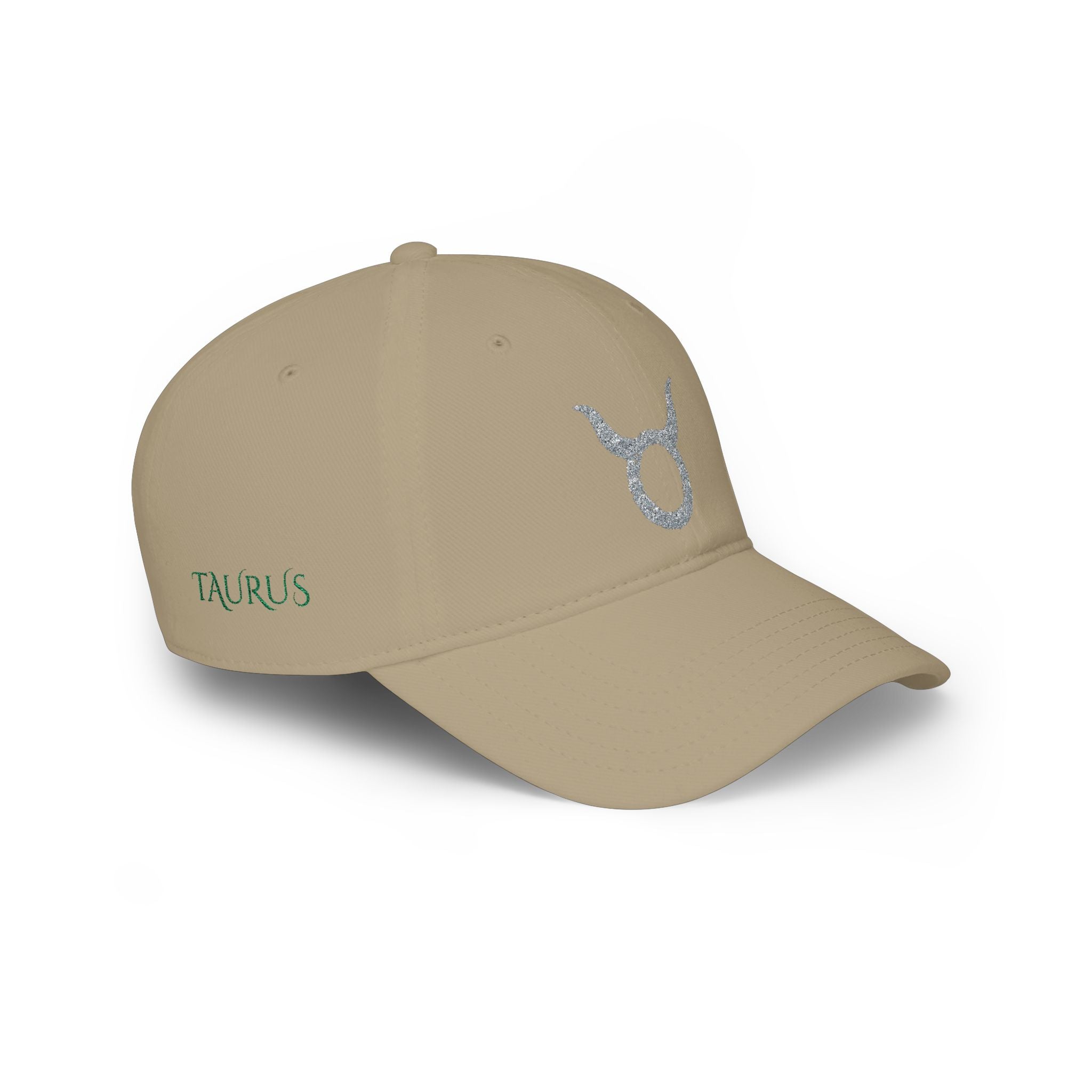 USWE Ecliptik Taurus Zodiac Baseball Cap — Glitter Bull Symbol Low-Profile Hat