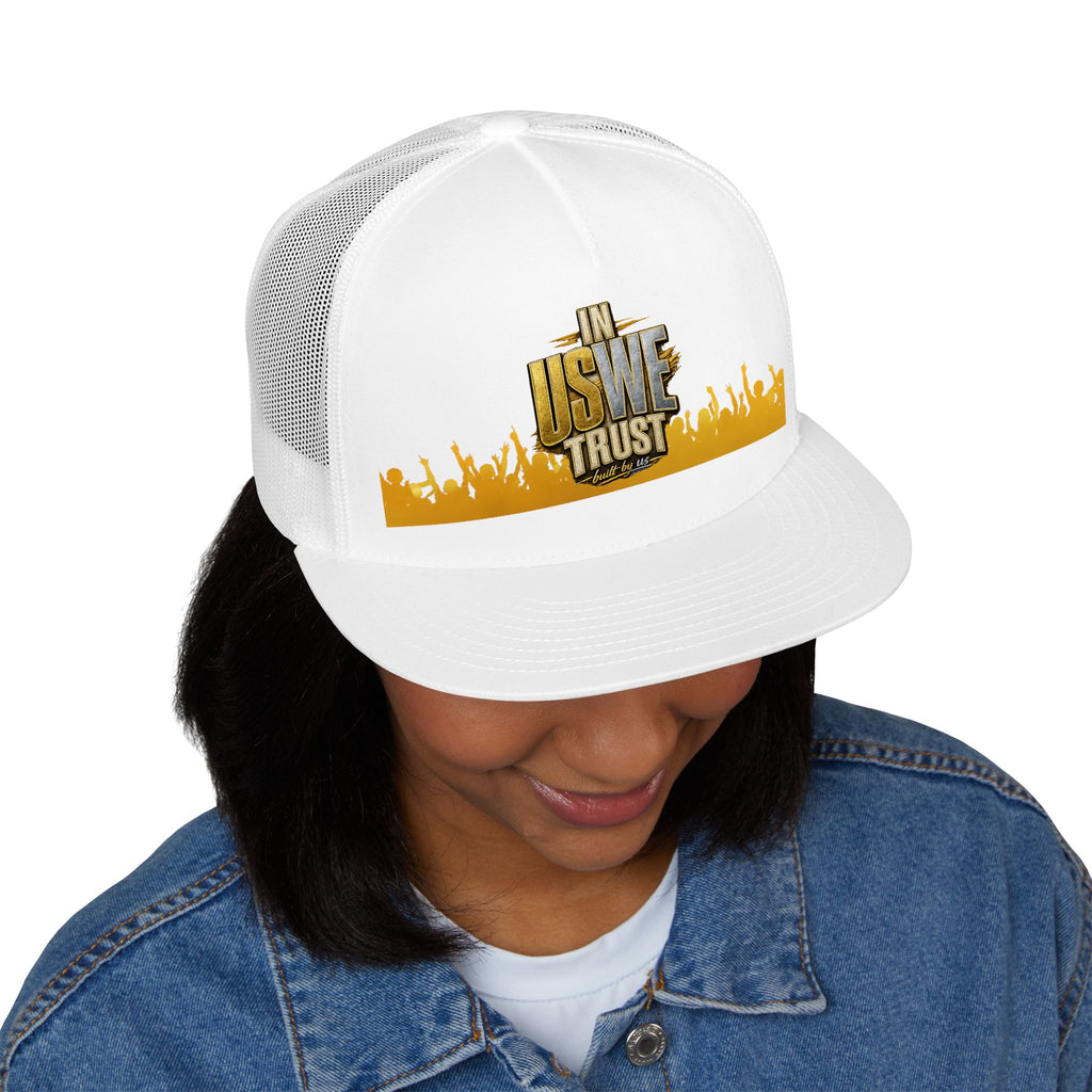 IN US WE TRUST™ Built By Us Trucker Hat