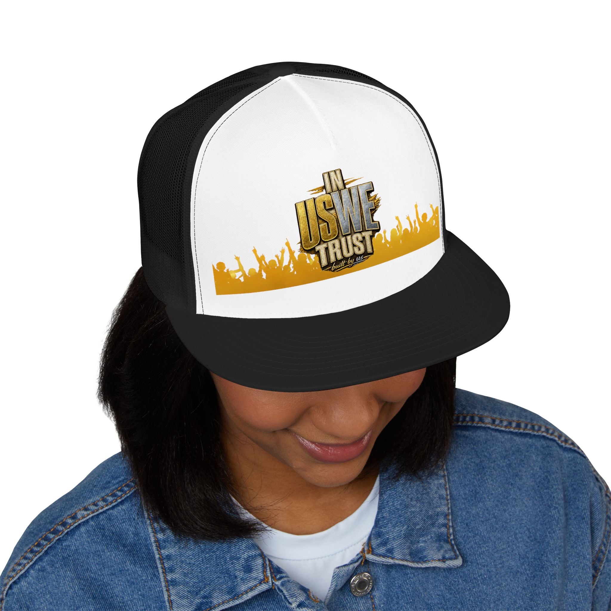 IN US WE TRUST™ Built By Us Trucker Hat