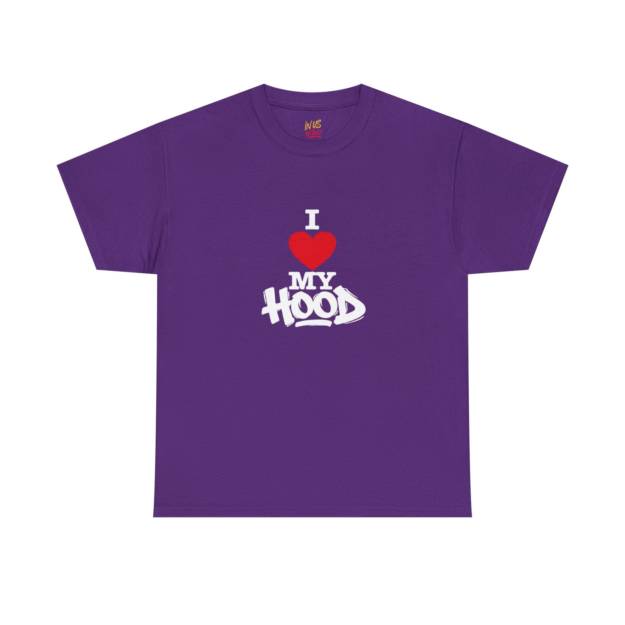 I Heart My Hood T-Shirt Wht Txt — USWE Graffiti