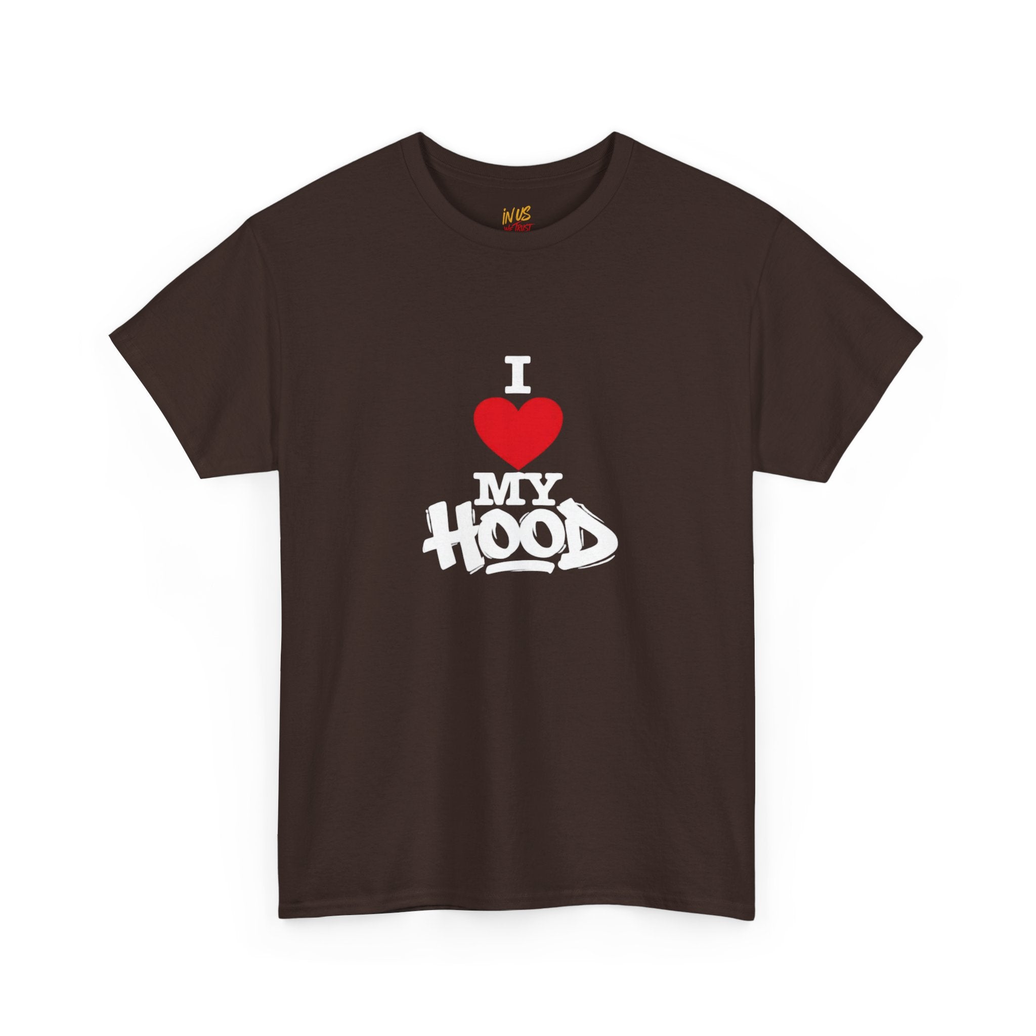 I Heart My Hood T-Shirt Wht Txt — USWE Graffiti