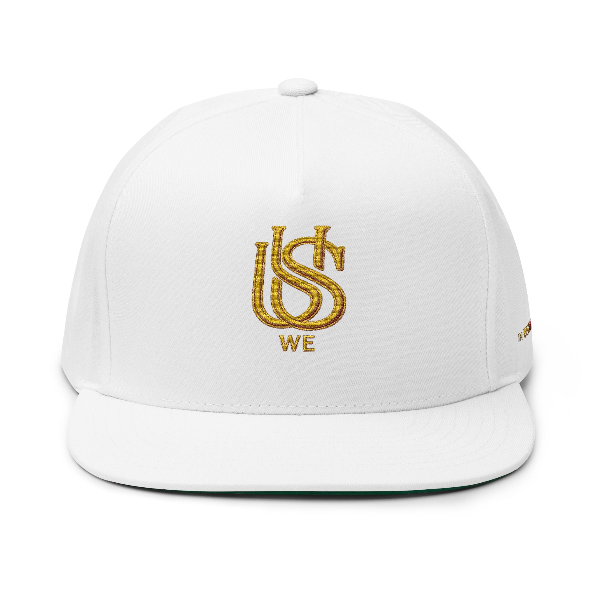IN USWE Trust Sovereign embroidered flat bill cap | patriotic snapback