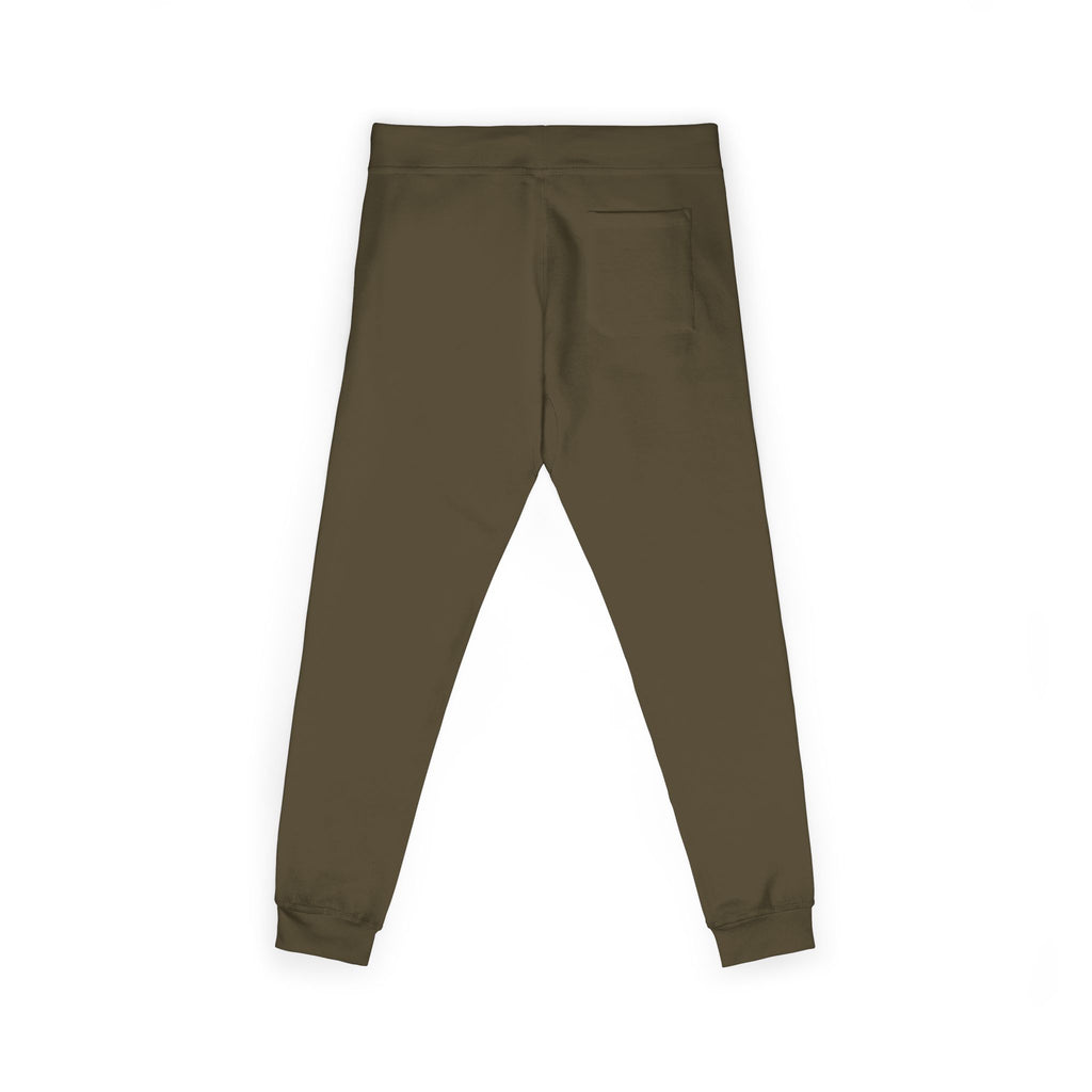 Embroidered USWE Gold Crest Sweatpants — Cozy Fleece Joggers
