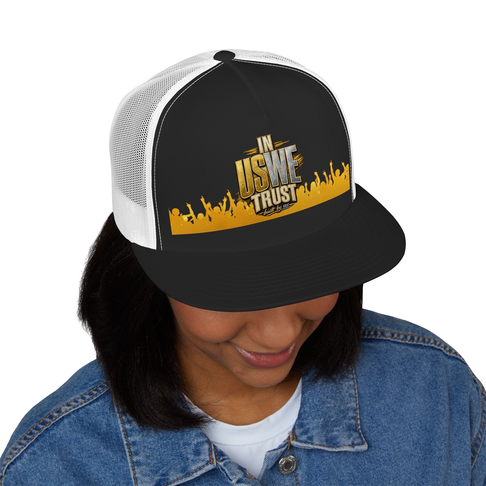 IN US WE TRUST™ Built By Us Trucker Hat
