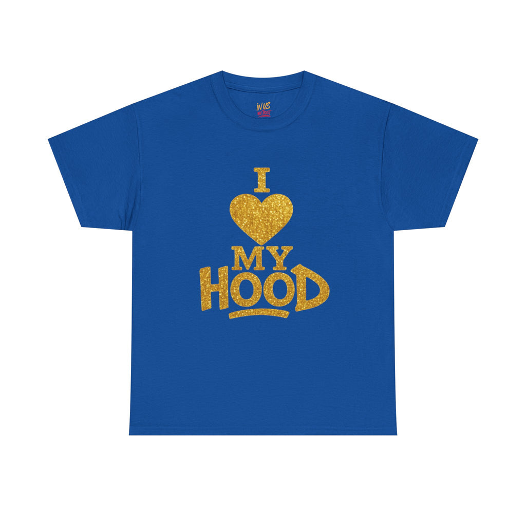 I Heart My Hood T-Shirt — USWE Graffiti Gold