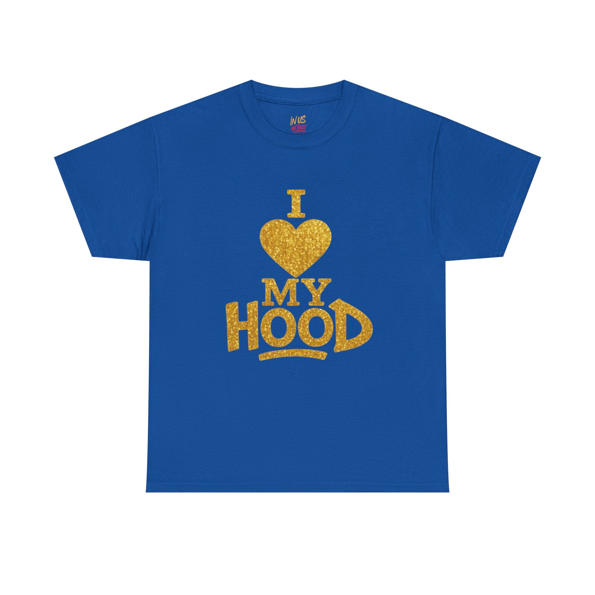 I Heart My Hood T-Shirt — USWE Graffiti Gold