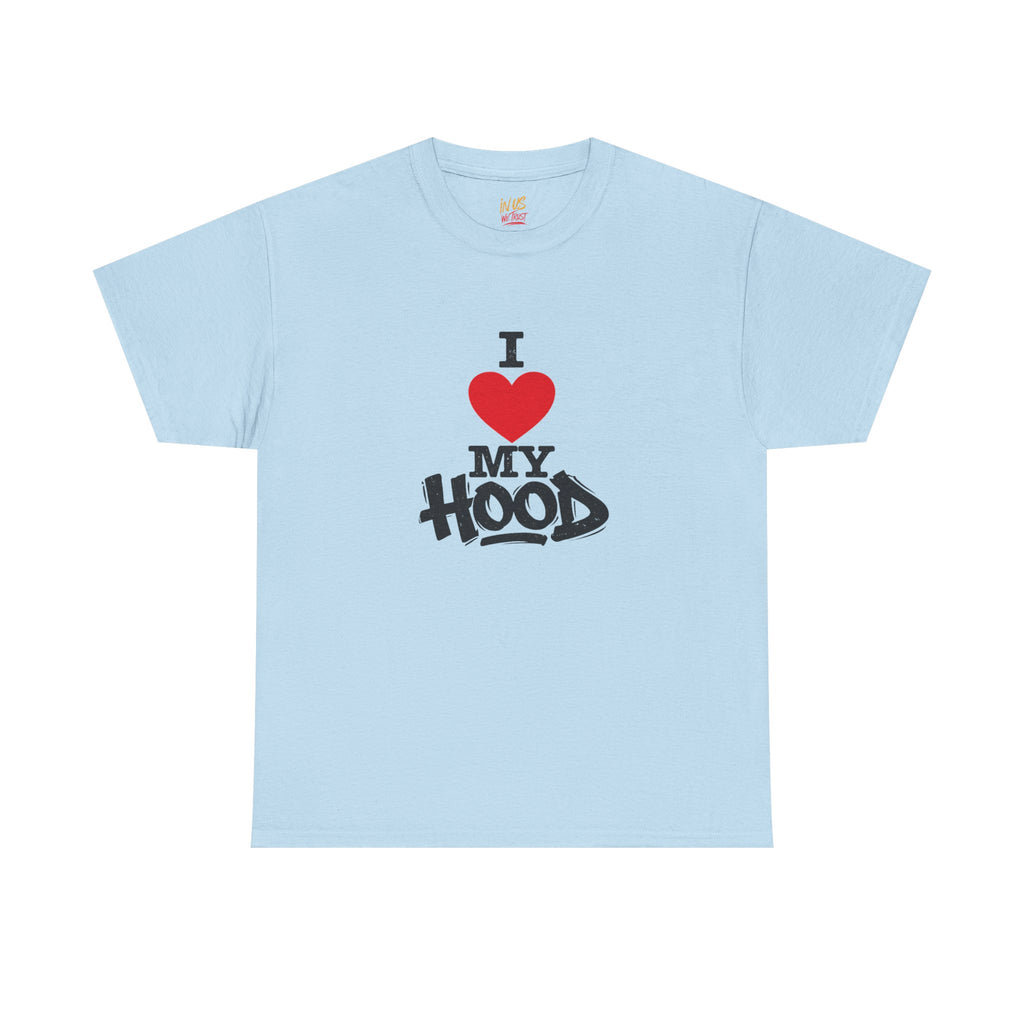 I Heart My Hood T-Shirt Blk Txt— USWE Grafitti