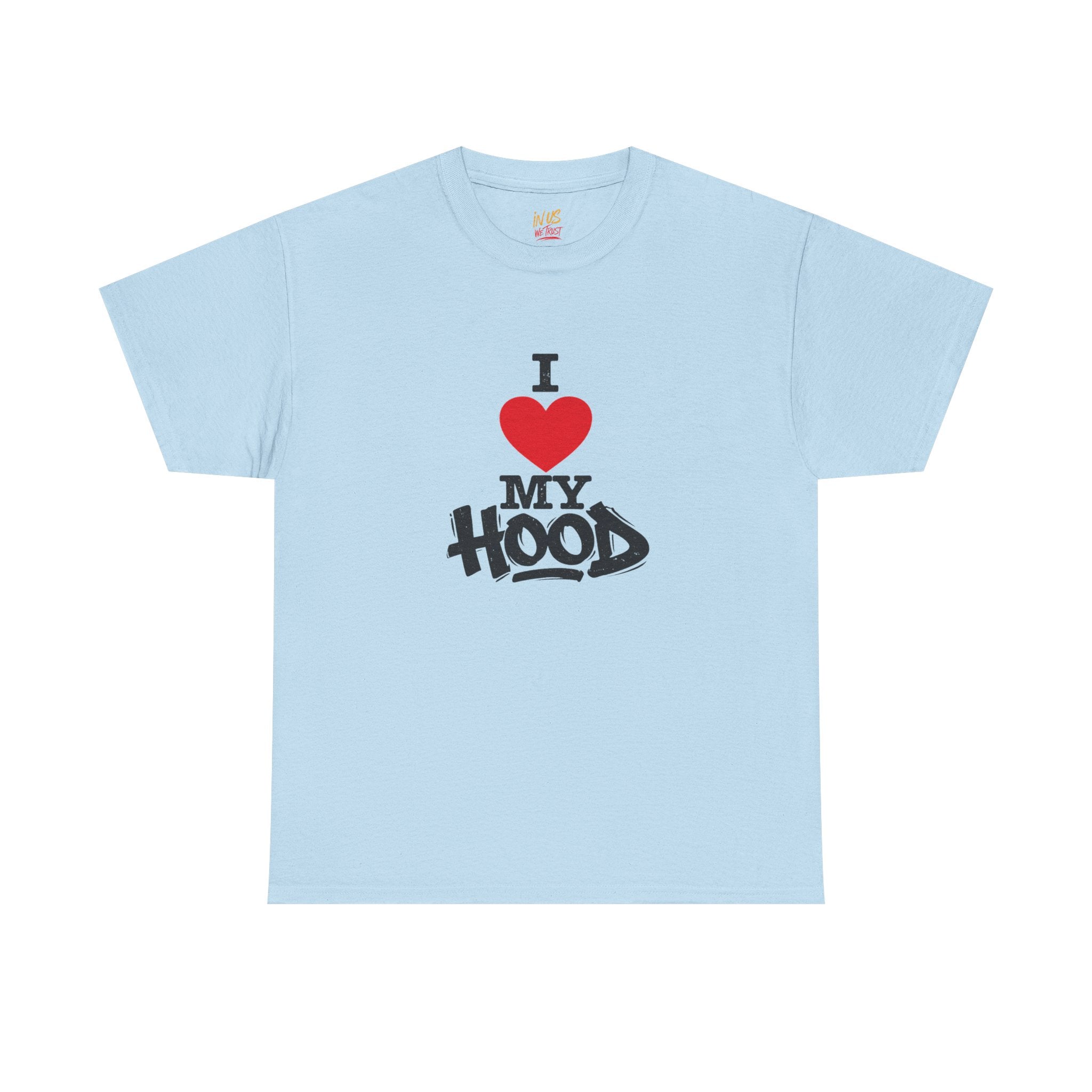 I Heart My Hood T-Shirt Blk Txt— USWE Grafitti