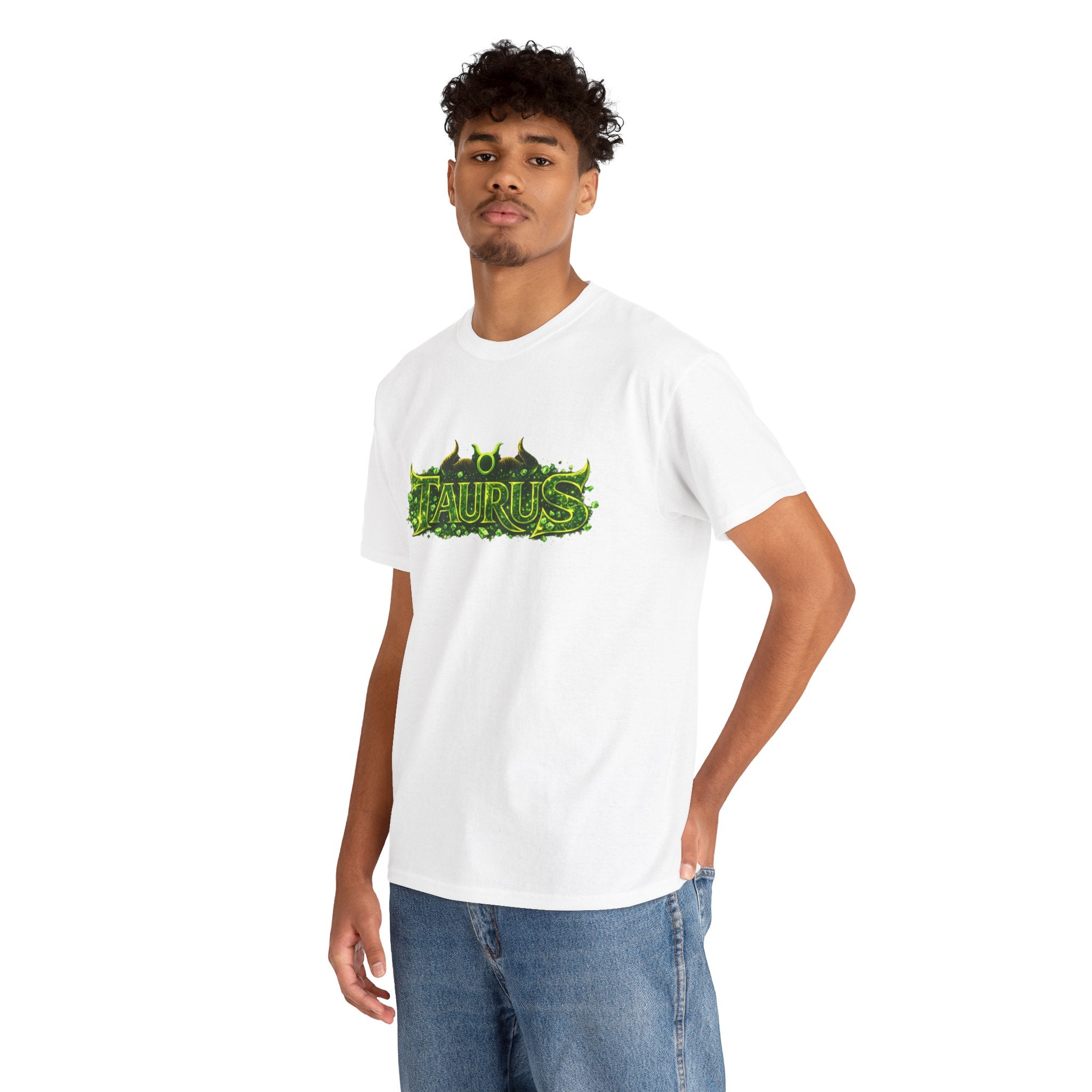 USWE Ecliptikl Taurus Zodiac Tee — Green Flame Astrology Shirt